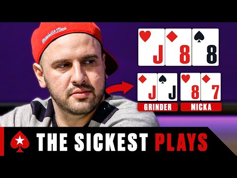 Grinders' Poker Hands get more and more RIDICULOUS ♠️ PokerStars