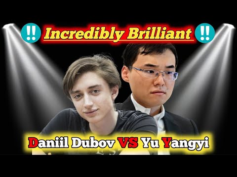 Daniil Dubov vs Yu Yangyi | World Blitz Campionship | Incredibly Brilliant