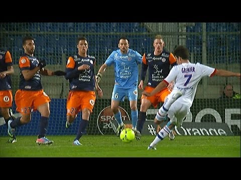 Fantastique but de Clément GRENIER (90' +3) - Montpellier Hérault SC - OL (1-2) / 2012-13
