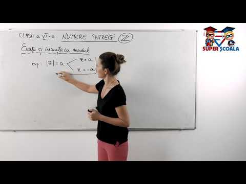 Clasa a VI-a - Ecuații cu modul
