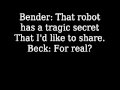 Futurama - My Broken Friend - Lyrics 