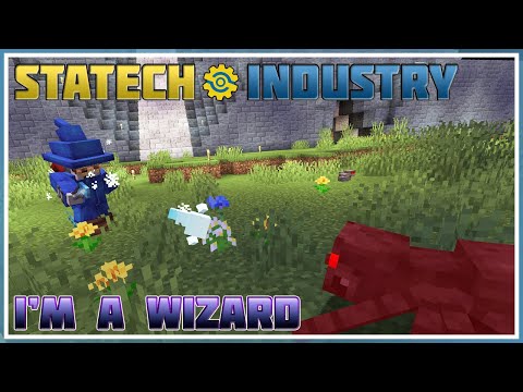 Unbelievable Minecraft Wizardry - Spectrum and Wizards - Statech Industry #9