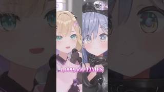 くろむちゃんと1,000,000 TIMES 歌いました🎶 #胡桃のあ3Dライブ