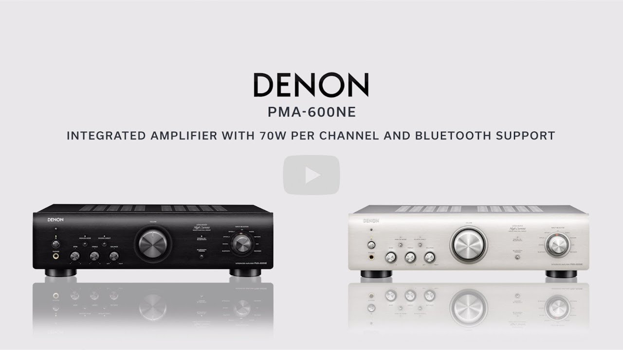 Denon Amplificateur stéréo PMA-600 Noir