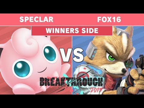 BreakThrough 2019 - Speclar (Jigglypuff) Vs Fox16 (Snake) Pools - Smash Ultimate