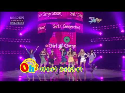100205 SNSD - Oh! @ KBS2 Music Bank