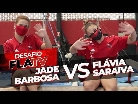 Fla TV Challenge with Jade Barbosa and Flavia Saraiva