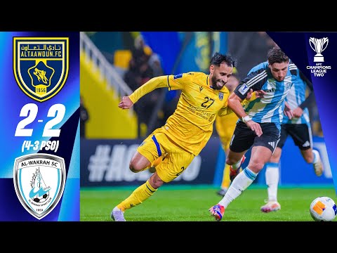 Shootout decides dramatic thriller! | Al Taawoun (KSA) vs Al Wakrah (QAT) | Highlights | ACL Two™