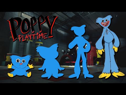 Huggy Wuggy Grown Up Evolution | Poppy Playtime 3 Chapter