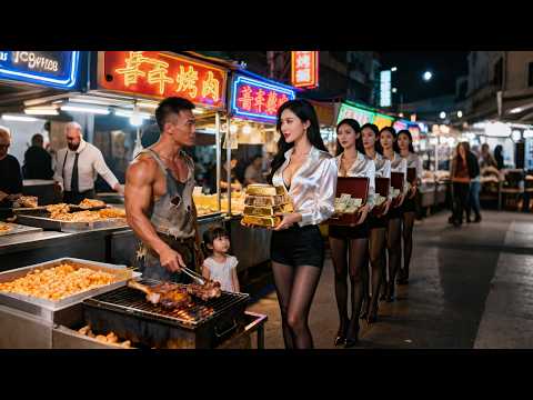 拜金女以為拋棄燒烤小夥子就能飛黃騰達，豈料小夥竟是流落在外的首富繼承人！深夜女總裁開法拉利帶著千億金卡下跪喊主人#一举成首富