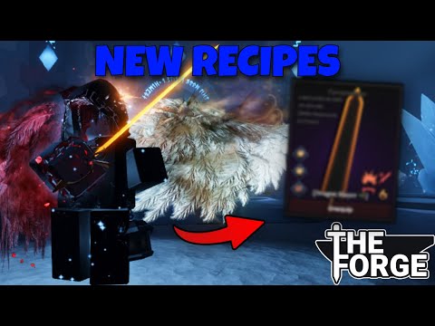Best Armor & Weapon Recipes In The Forge Roblox! (UPDATED)