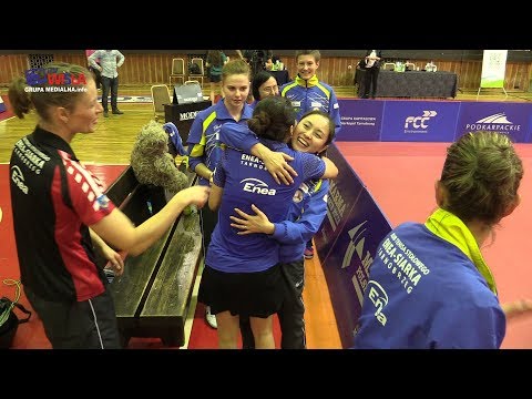 KTS ENEA SIARKA TARNORBZEG  LZ LINZ FROSCHBERG 3:1 - FRAGMENTY MECZU I KOMENTARZE