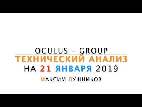 Технический обзор рынка Форекс на 21.01.2019 от Максима Лушникова