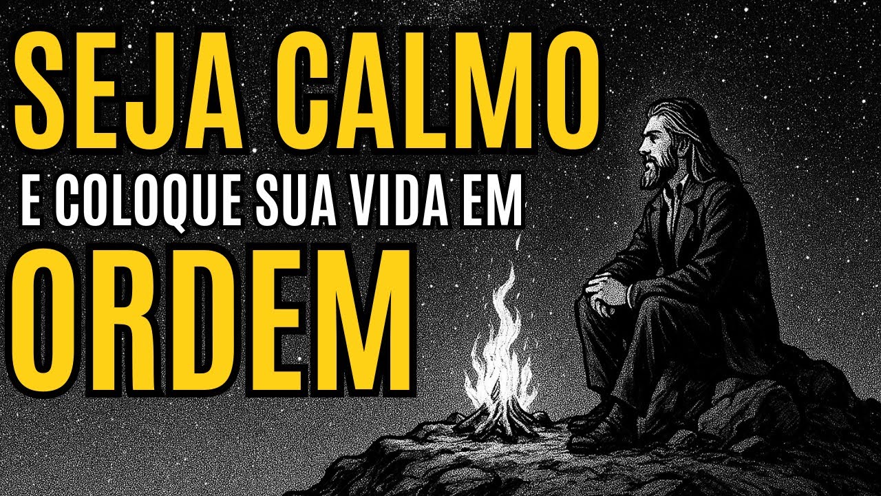SEJA CALMO e SÉRIO como um SÁBIO | 6 LIÇÕES para MAIS POSTURA e MENOS ESTRESSE