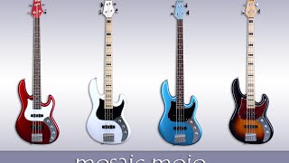 Video thumbnail for Zon Mosaic Mojo Bass, Passive J/J _ Higher Res. by Bass Whisperer TV