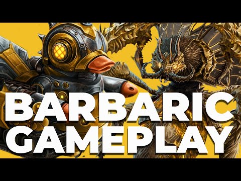 Barbaric | This Game is Getting Ridiculous! - 2 Player Gameplay