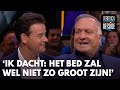 Wilfred sliep in Dick Advocaat-penthouse: 'Ik dacht: het zal wel niet zo'n groot bed zijn!'