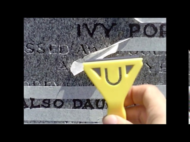 Vídeo relacionado con Generico Gold Lettering Pen, Tombstone Restoration Marker, 6.3 Inches Stone Pen with Precision Tip, Sturdy Grave Marker Tool, Memorial Ballpen with Fine Design, Cemetery Tool for Granite Marble