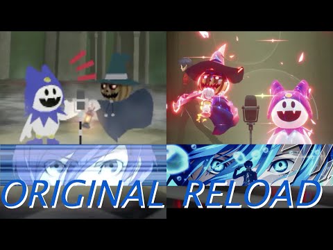 Persona 3 Original VS Reload Battle Gameplay comparison / ペルソナ3 オリジナルvsリロード, バトルパート比較
