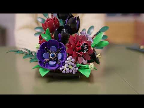 Gambar LEGO Botanicals Dark Flower Arrangement Set 562 pcs 11513 - Mix