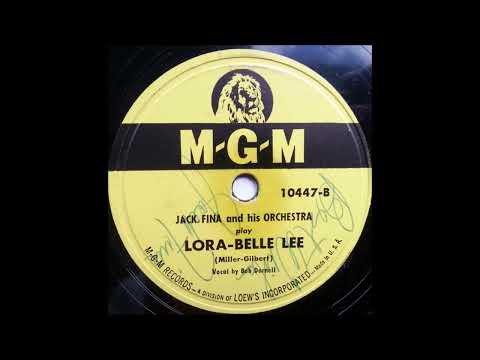 Jack Fina and his orchestra - Lora-Belle Lee (1949)
