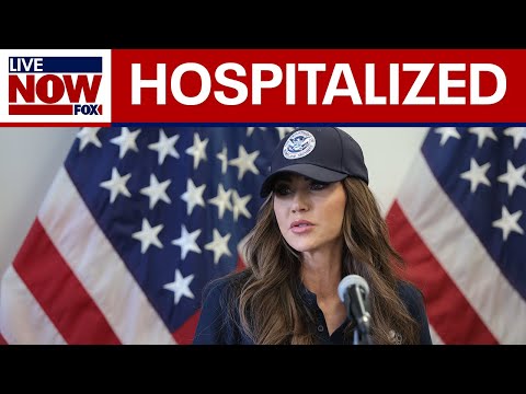 Video | BREAKING: Sec. Kristi Noem hospitalized due to allergic reaction, DHS says | LiveNOW from FOX