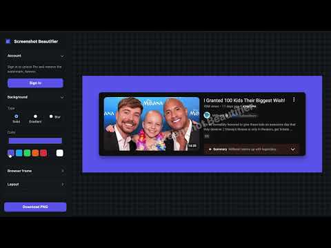 Item video thumbnail