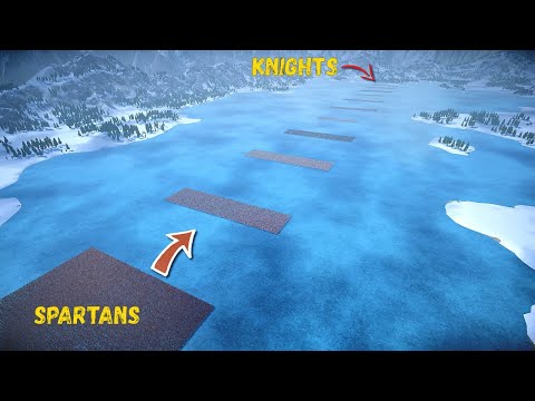 Spartans vs 10 Squads vs Knights - UEBS 2