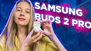 Samsung Galaxy Buds2 Pro Bora Purple (SM-R510NLVA) - відео 1