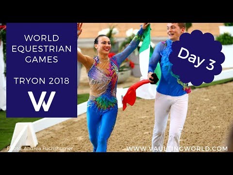 FEI World Equestrian Games Tryon 2018 | Vaulting | Day 3