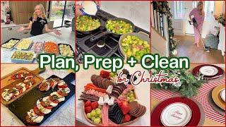 Plan & Meal Prep for Christmas Day! Get it All Done - Cleaning and Party Games!