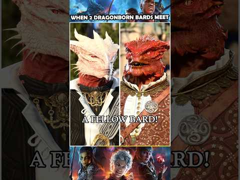 When two dragonborn bards meet | Baldur's Gate 3