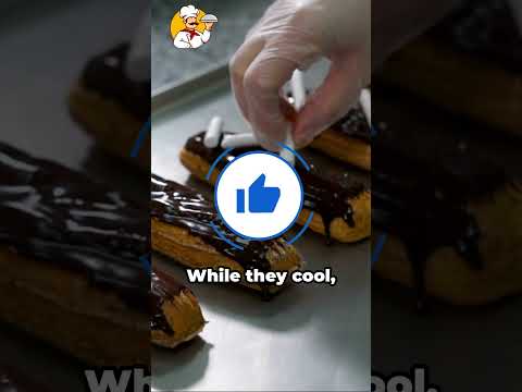 Mastering Éclairs: Easy Recipe & Tips for Perfect Pastries!  #recipes #dessert  #recipe