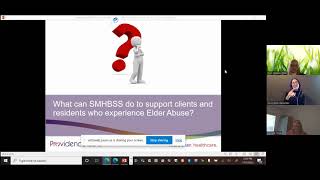 Elder Abuse and SMHBSS: Implementation of Best Practices