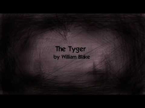 The Tyger by William Blake (music + lyrics)