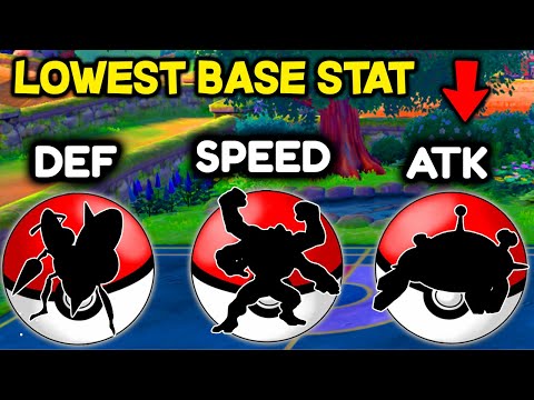 Choose Your Starter Based Only Knowing its LOWEST Stat!