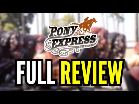 Video review of Pony Express by themeparknerd