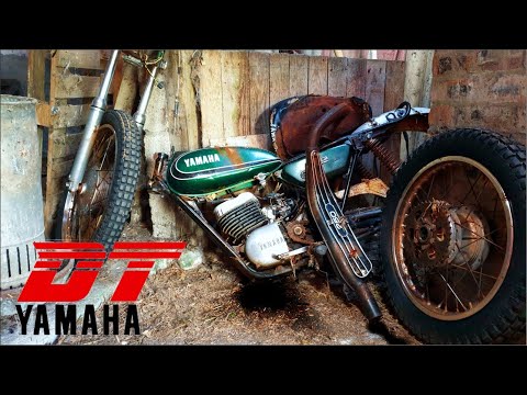 Restoration Of An Abandoned Yamaha DT 250 - Genuine Barn Find!