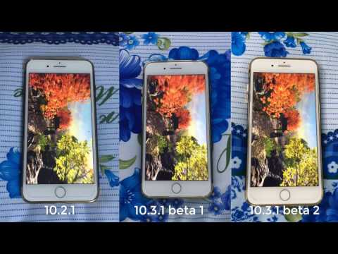 iOS 10.3 beta 2 vs Beta 1 Speed Test iPhone 7 plus | iphone 7+ 256GB