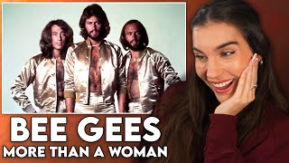 NOW THIS IS DISCO!!! First Time Reaction to Bee Gees - "More Than A Woman"
