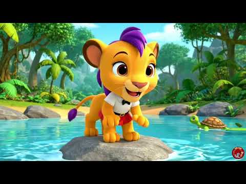 German | Simba rettet die gefangene Schildkröte | Simba saving the trap tortoise