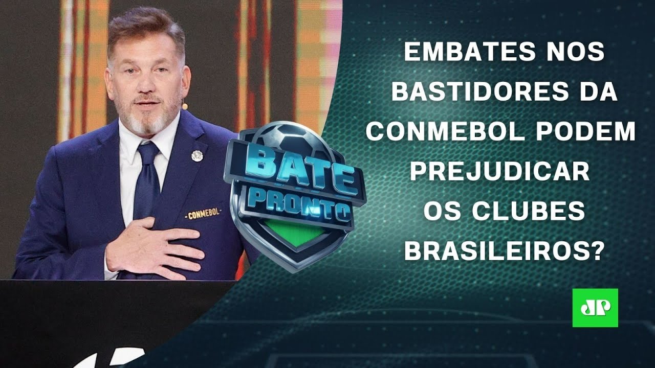 CHOQUE com a Conmebol PREOCUPA times brasileiros na Libertadores?; CRÍTICAS a Estevão| BATE-PRONTO