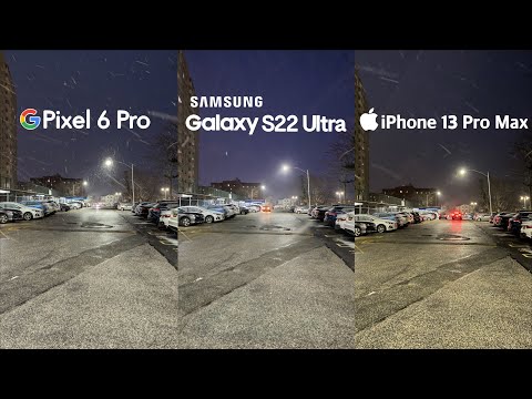 Galaxy S22 Ultra vs iPhone 13 Pro Max vs Pixel 6 Pro | Camera Test