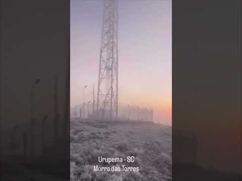 ZERO GRAU: Urgente congelou 🥶 tudo em Urupema, Santa Catarina segunda 11/05, SUL DO BRASIL ABAIXO 0