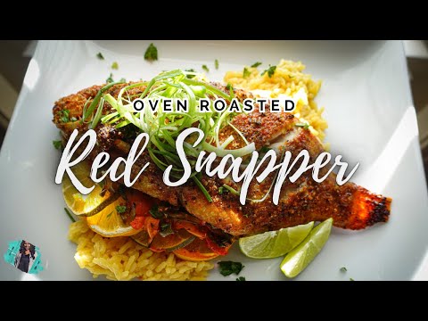 HOW TO MAKE THE BEST OVEN-ROASTED RED SNAPPER | WHOLE FISH RECIPE | BEGINNER-FRIENDLY TUTORIAL