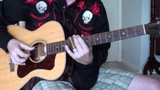 Traveling Riverside Blues cover (Robert Johnson) with added verse - in Open A