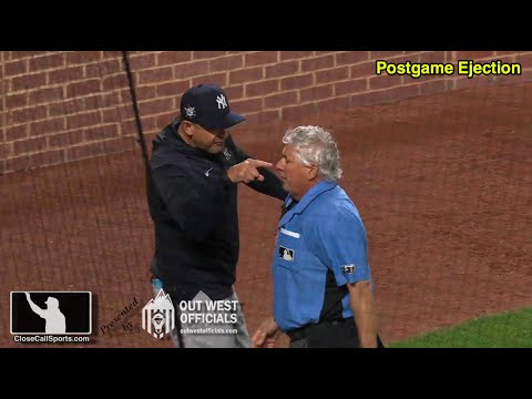 Ejection 007 - Tom Hallion Ejects Aaron Boone After Yankees Lose to Orioles on Walk-Off BB