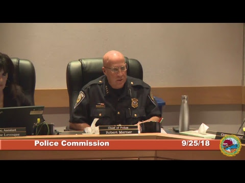 Police Commission 9.25.18