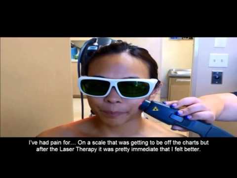 Temporomandibular disorders treating with MLS