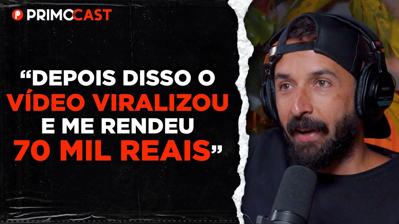 DEUS MULTIPLICOU 100X o dinheiro do PRIMO POBRE | PrimoCast 239